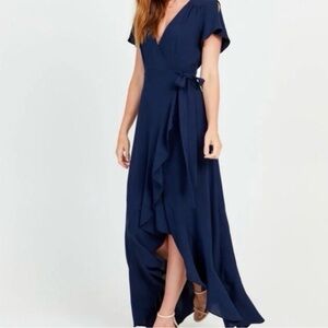 Altar'd State Navy Maxi Dress
